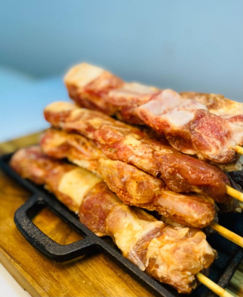 Espeto de Costela de Porco (10 Und.)